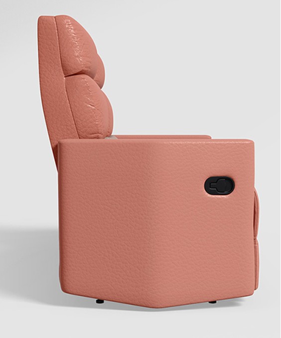 Scout Pro 2 Seater Console (Fabric Leather, Earth)