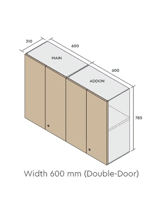 Godrej Ascend Wall Mounted Storage