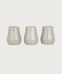 Twirl Canister (Polystyrene, Camel)