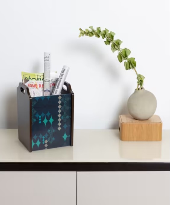 Glory Multi-Utility Storage (Teal Diamond, MDF)