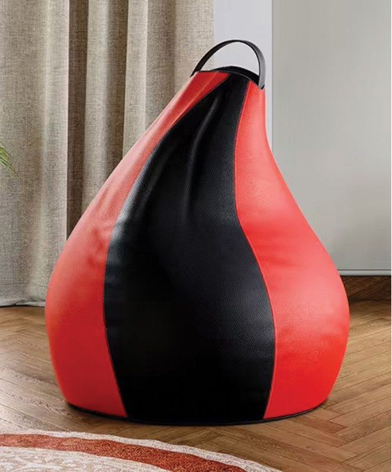 Comfy Bean Bags - XL (Red & Black Color)