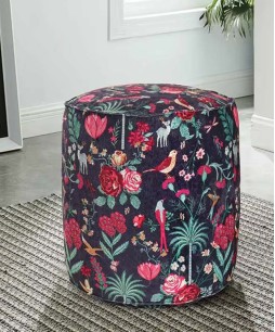 India Circus Floral Galore Pouffe (By Krsnaa Mehta)