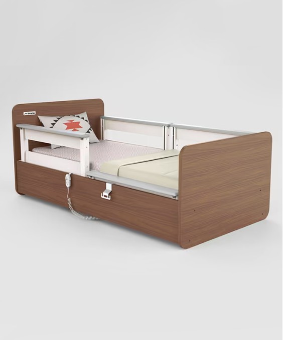 Grace Homecare Bed (Motorized with Mattress, Noce Versailles)