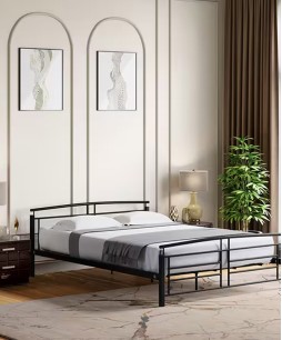 Fiona Modular Queen Bed (Black)