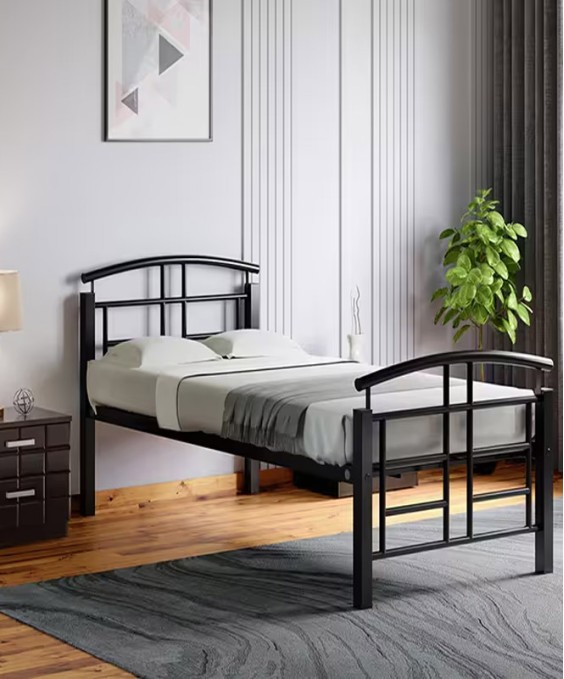 Fiona Modular Single Bed (Black)