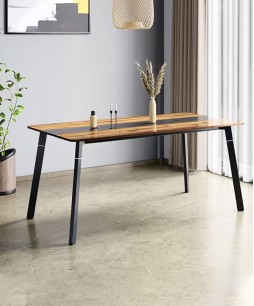 Mysterio 8 Seater Dining Table (Engineered Wood)