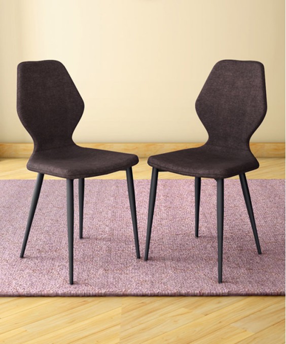 Mulberry Dining Chair (Set Of 2, Maroon)