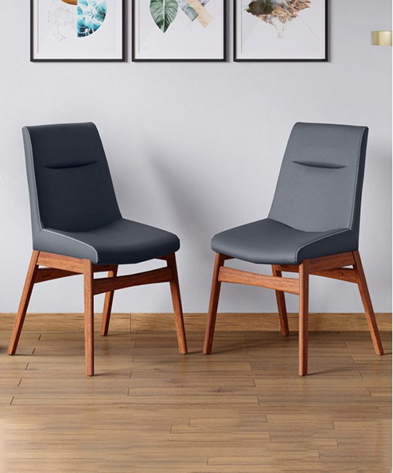 Pebble Dining Chair (Set Of 2, Grey)