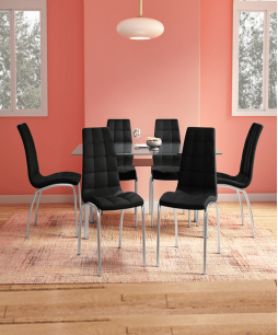 Radiance NX Dining Chair (Set Of 2, Black)