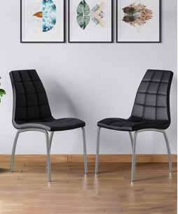 Radiance NX Dining Chair (Set Of 2, Black)