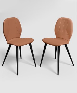 Sked Dining Chair (Set of 2, Toffee)