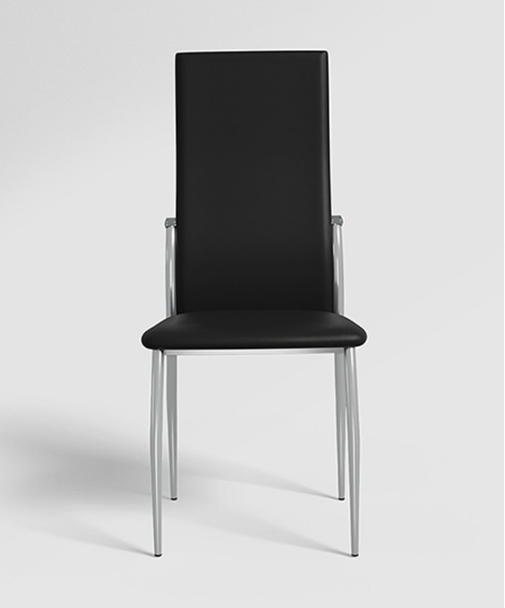 Tia Metal Dining Chair (Set Of 6, Black)
