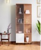 Alessa Engineered Wood RH Display Unit and Book Shelf