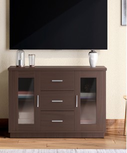 Expo Small Display Unit (Engineered Wood, Advance Cherry)