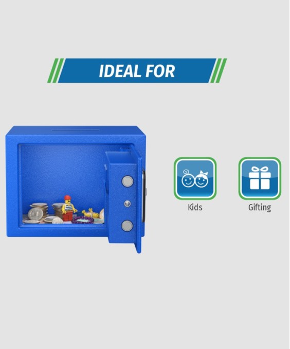 Dream Box GS 4.5 Litres EL Home Locker (Electronic Locker, Blue)