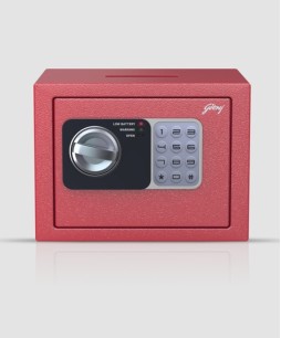 Dream Box GS 4.5 Litres EL Home Locker (Electronic Locker, Red)
