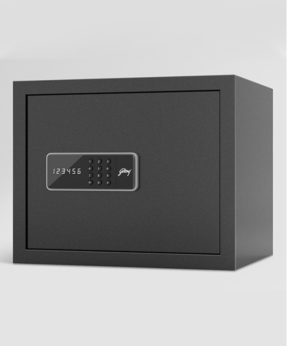NX Pro 30 Litres Digital Home Locker (Electronic Motorized Lock, Ebony)