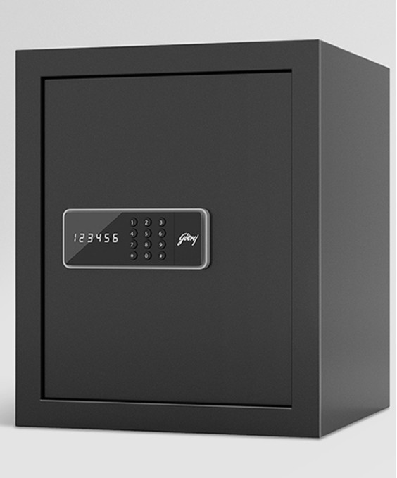 NX Pro 40 Litres Digital Home Locker (Electronic Motorized Lock, Ebony)