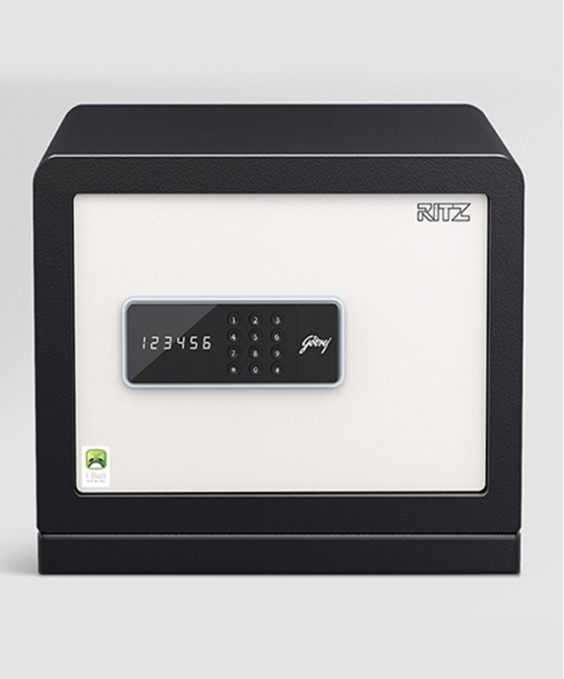 Ritz Digital Home locker (Inbuilt Ibuzz Alarm, Ivory)