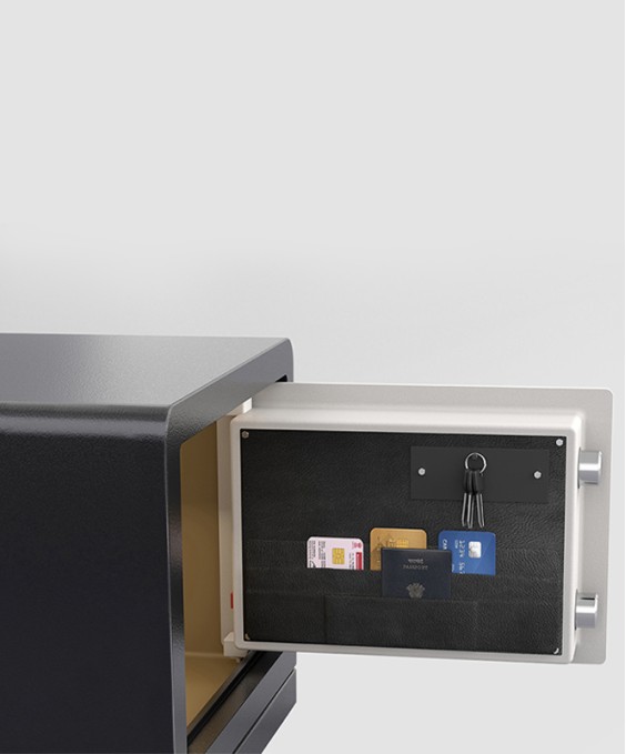 Ritz Digital Home locker (Inbuilt Ibuzz Alarm, Ivory)