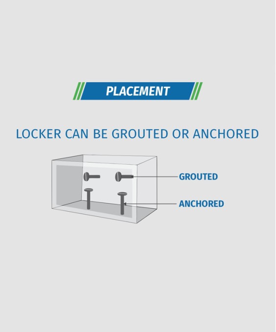 NX Pro 33 Litres KL Home Locker (Key Lock, Ivory)