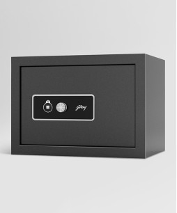 NX Pro 15 Litres KL Home Locker (Key Lock, Ebony)