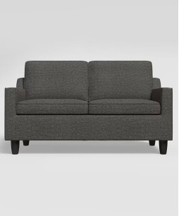 Candour 3 Seater Sofa (Fabric, Dark Grey)