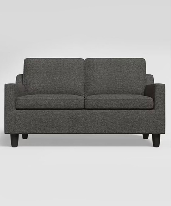 Candour 3 Seater Sofa (Fabric, Dark Grey)