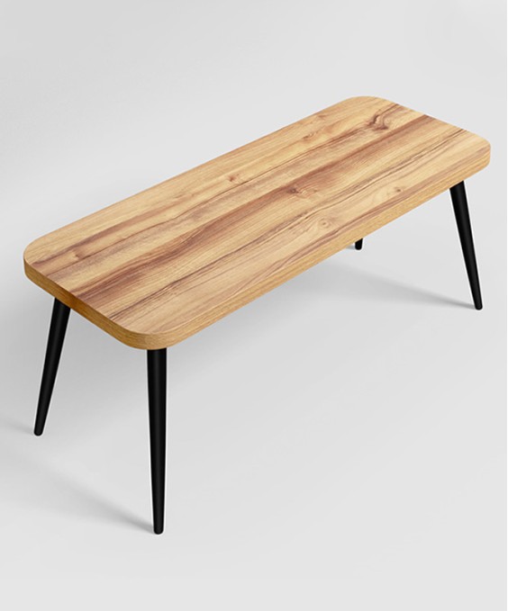 Nebue Coffee Table (Engineered Wood, Remini Walnut)