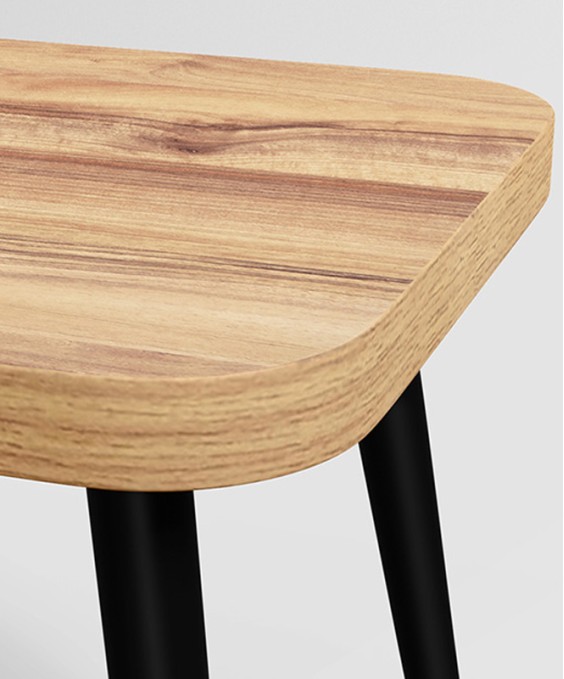 Nebue Coffee Table (Engineered Wood, Remini Walnut)