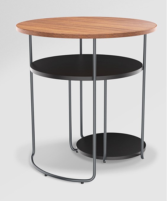 Reson Corner Table (Brown)