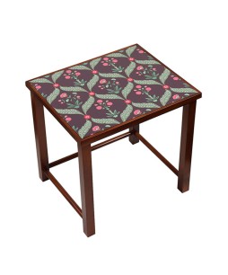 India Circus Iron Blooming Dahlia Nesting Table (By Krsnaa Mehta)