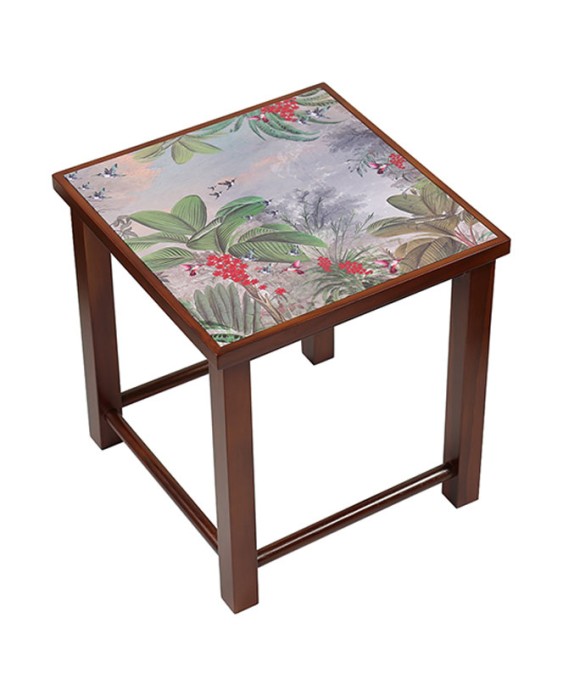 India Circus Tropical View Nesting Table (By Krsnaa Mehta)