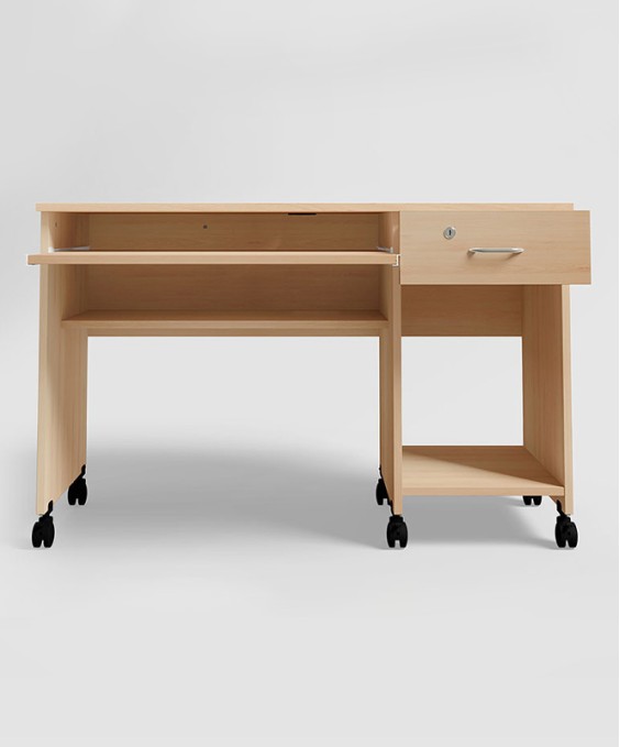 Companion C2 Ind Computer Table (Baverian Beech)