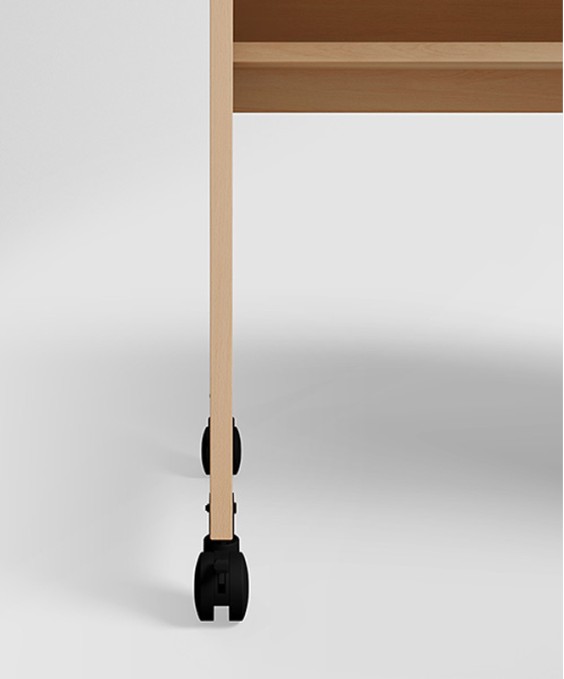 Companion C2 Ind Computer Table (Baverian Beech)